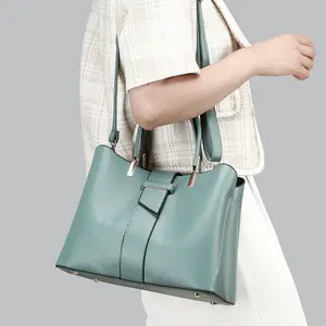 Minissimi Low MOQ Pu Big Fashion Shopping Winter Bolsas Femininas Soft Solid Color Ladies Custom Bags Handbags