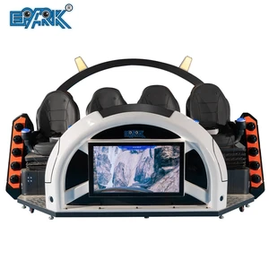 4 Person VR Cinema Vr Ar Mr Equipment 9d Simulator Virtual Reality Cinema Arcade Games Movie Theater