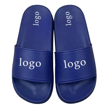 Wholesale Men's PVC Sandals Beach PVC Mens Slides Custom Logo Slippers  Custom Printed Logo Slippers Slides Footwear for Men From m.