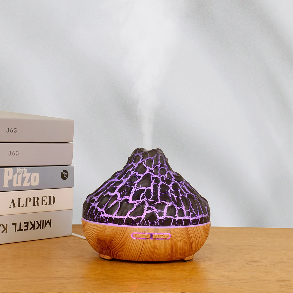 Flame Defuser Humidifier Diffuseur Hunmidifier Difusor Eruption Effect Volcano Aroma Diffuser
