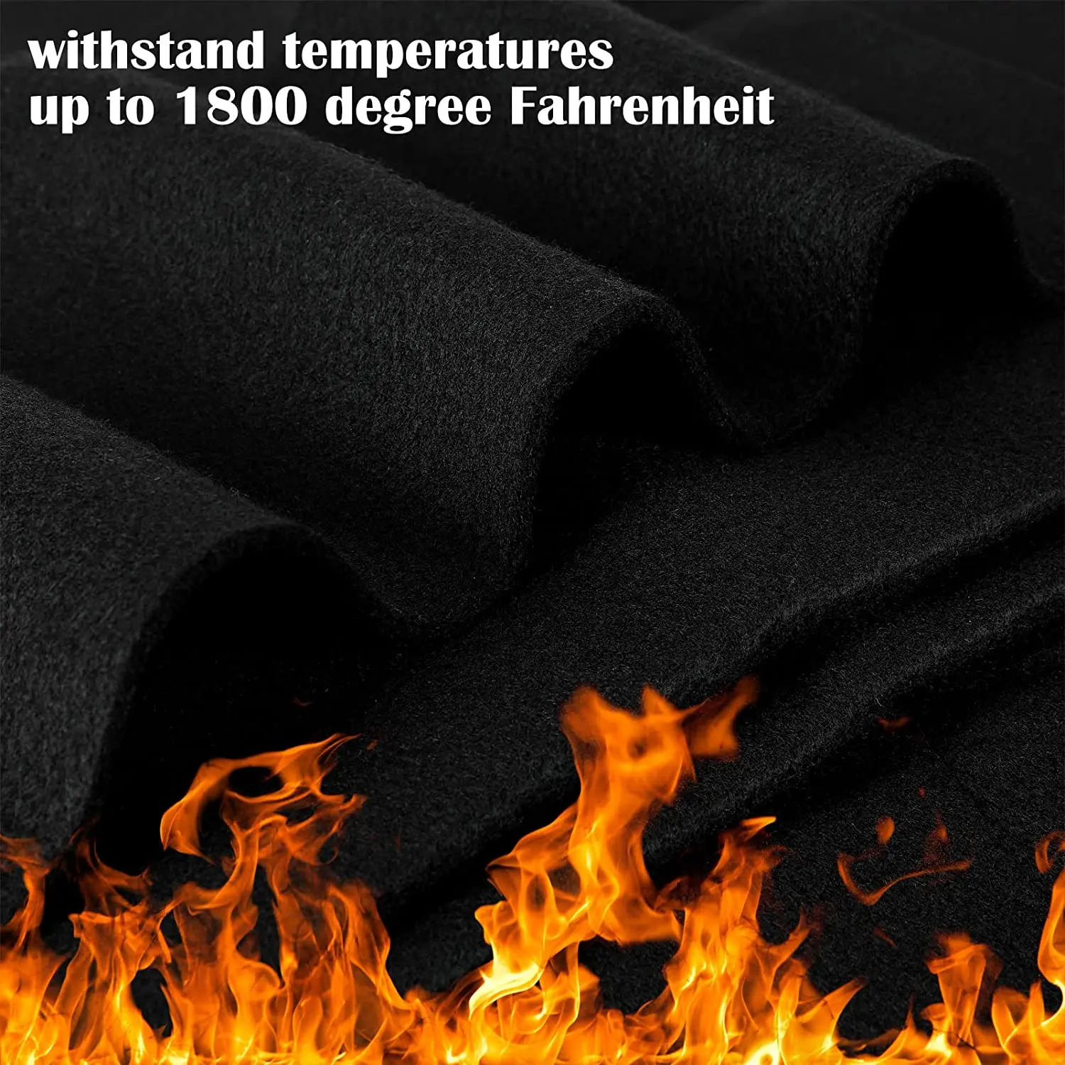 Felt Carbon Fiber Fireproof Welding Blanket Emergency Safety Fire