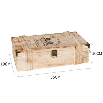 Wood Double Bottle Wine Gift Boxes - Personalized & Stylish