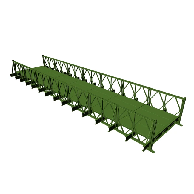 Prefab Bailey Portable Steel Structure Bridge
