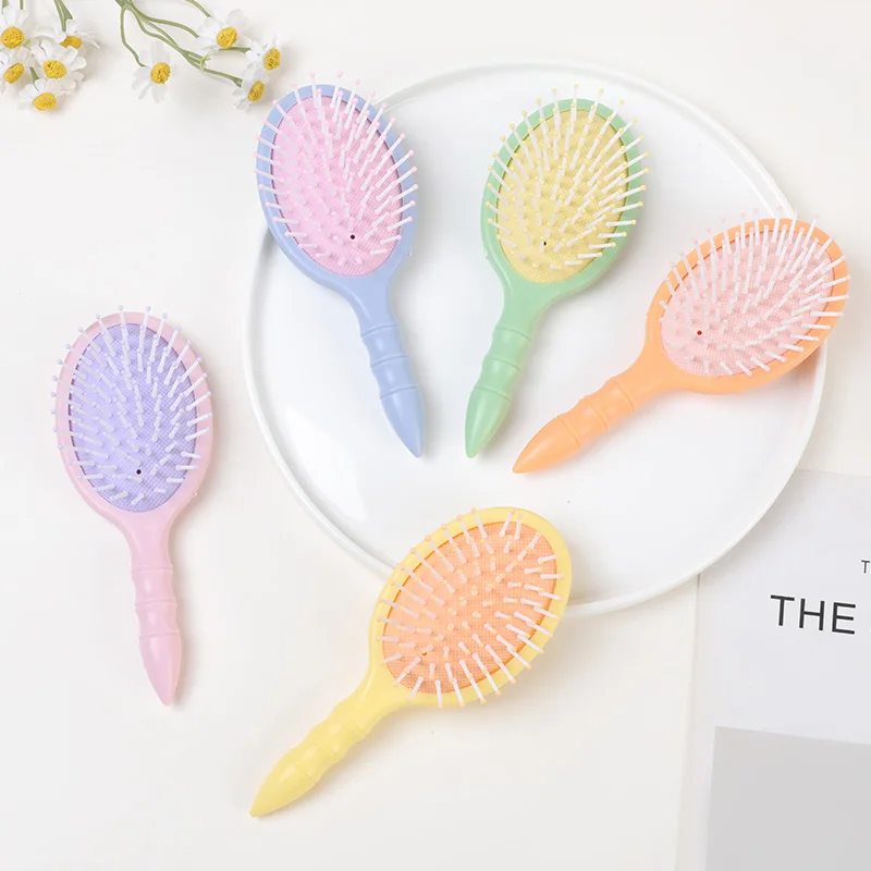 Cerdas Macias para Desembaraço Suave, Massajador Infantil com Almofada de Ar para o Couro Cabeludo para Estímulo do Crescimento Capilar, Produtos para Cabelos, Escova de Cabelo