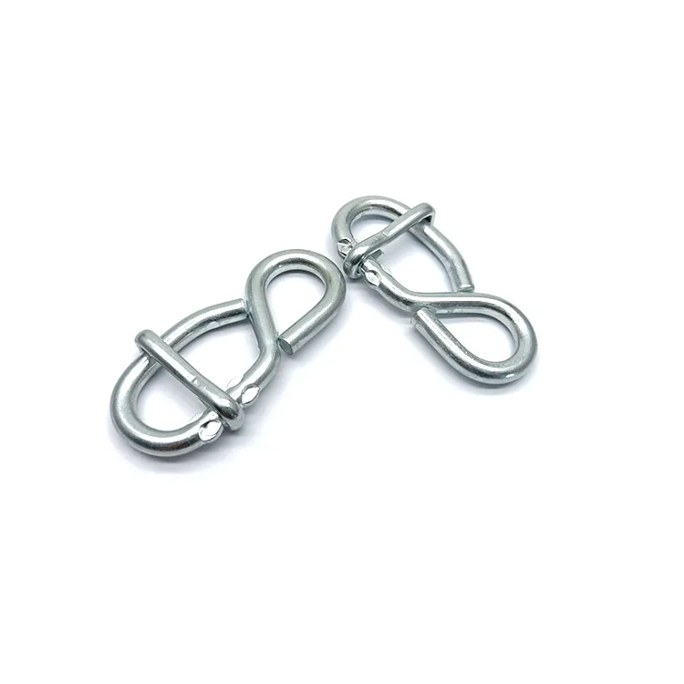 Steel Zinc Plated Rope Shortening with Tongue 8 Shaped Hook