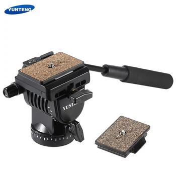 New Professional Video Head 3-way Fluid Drag Tripod Head Camcorder SLR Camera detail image