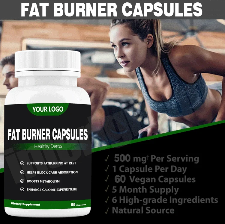 Natural Herbal Supplement Slimming Capsules Pills Slim Weight Loss Fat