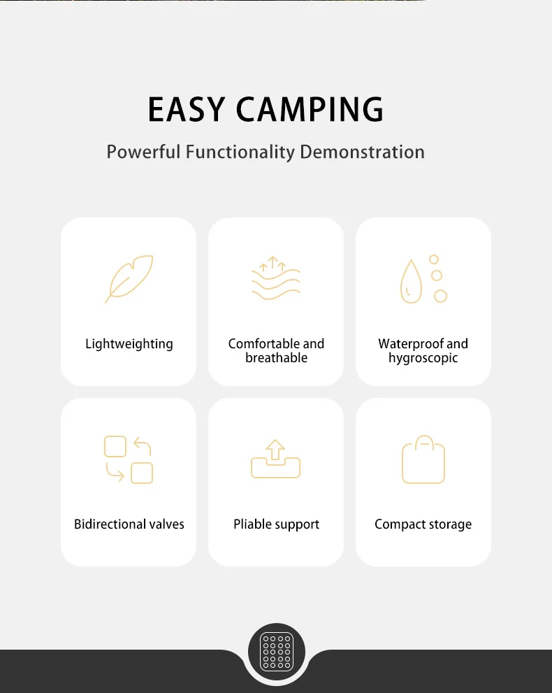 Naturehike Ultralight Sponge Camping Mat - Self Inflatable