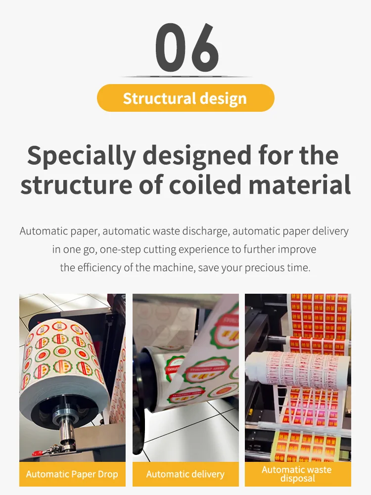 automatic Die Cutting Machine for Craft Printing Label Machine Sticker ...