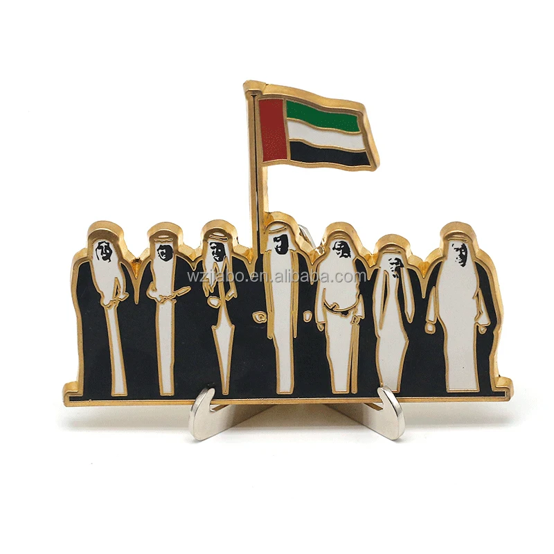 Custom Metal Dubai Uae Pins Saudi Arabia National Day Pins Ksa Saudi