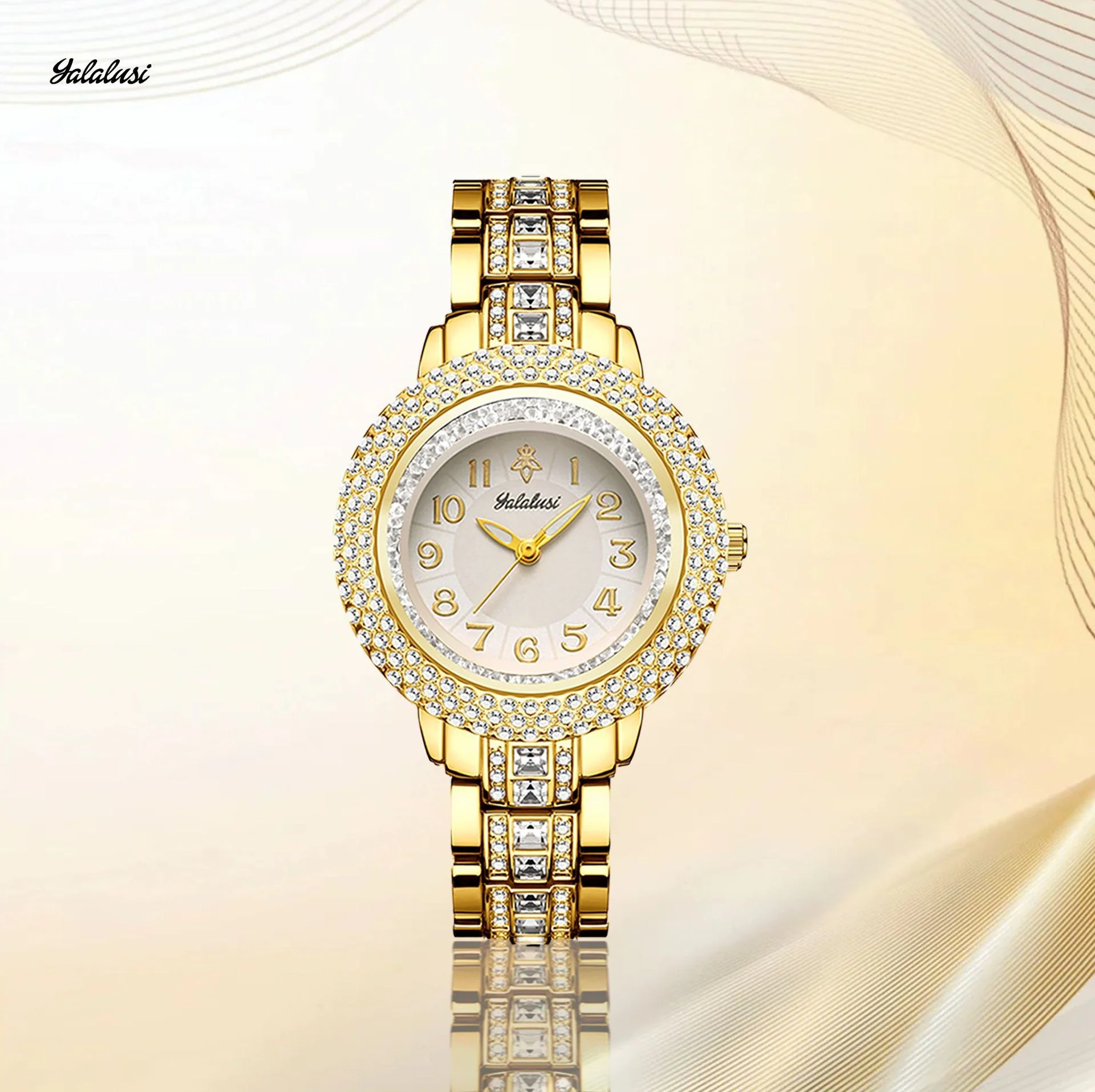 Diamond Quartz Women's Watch OM-651036