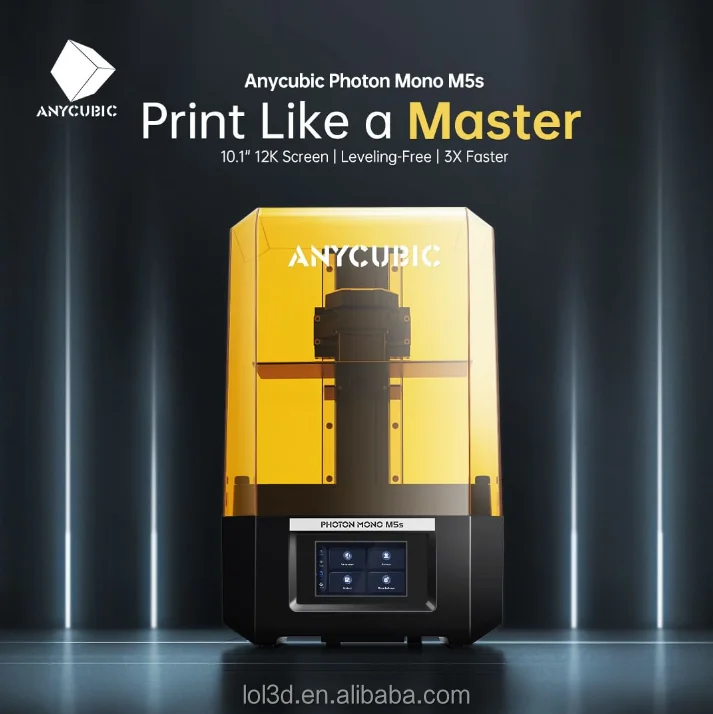 Anycubic Ready To Ship Photon Mono M5s 12k 19-micron X Accuracy 3x High ...
