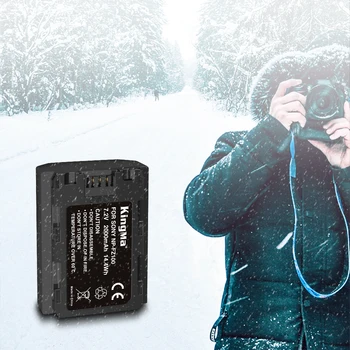 KingMa 2000mah NP-FZ100 Lithium Ion Batteries and Usb-c Charging Charger Kit for Sony Camera detail image