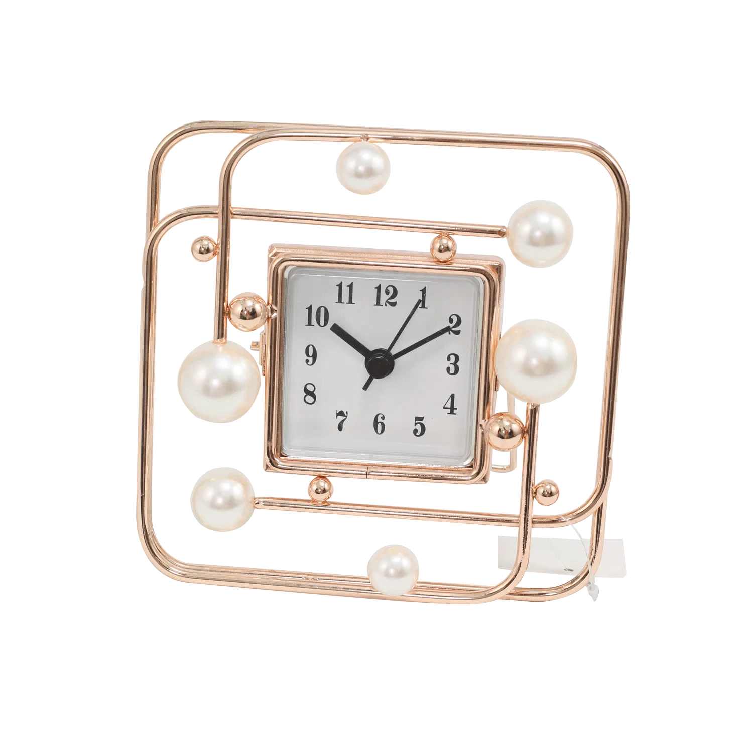 Modern Metal Desk Table Clocks Home Decoration Retro Clock Watches