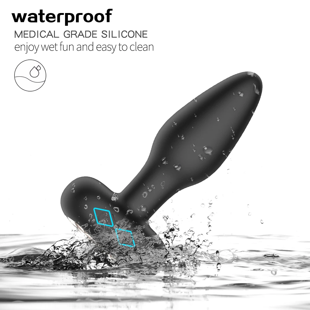 vibrador anal plug Adult Diary Silicone Anal Plug Jewelry Dildo Vibrator Sex Toys for Woman  Prostate Massager Bullet Vibrador