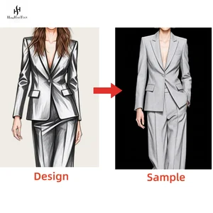Clothing Manufacturers Women's Blazers Suit Skirt High Quality Garment Factory OEM Supplier Apparel Custom Logo