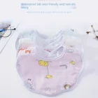 Unisex Gift Baby Baby Bibs Set Unisex 10-Pack Gift Set 100% Organic Cotton Plain Color Absorbent Baby Bandana Drool Teething Bibs Baby