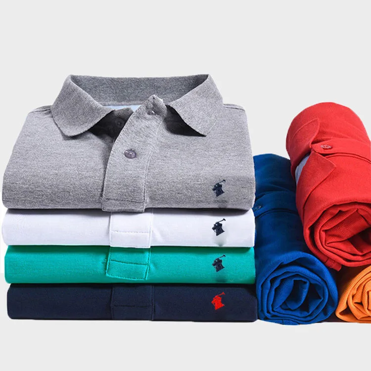 Shirt Cotton T-shirts Men's Polo Shirts 