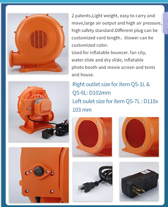 Etl Certification Air Blower, SAA, Plastic - detail 24
