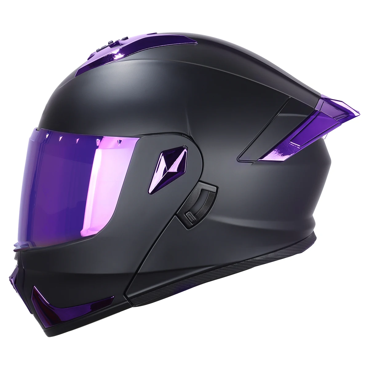 2025 Factory  New Free Customized Logo DOT ABS Fashion Cool Motorcycle Helmet With Color Tail and Color Lens