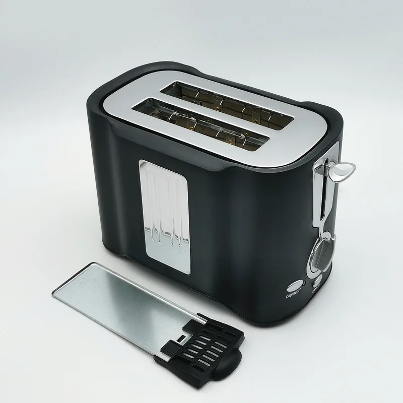 Automatic Fast Heating Bread Toaster Household Breakfast Maker Stainless Steel 2 Slices Toaster
