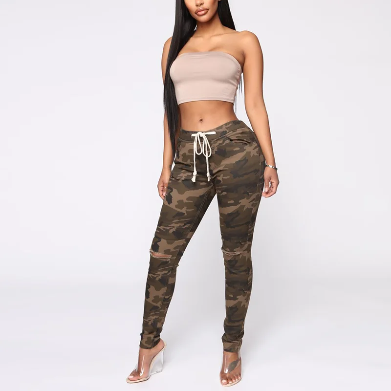Pantalones Ajustados De Cintura Baja Para Mujer,Pantalones De Camuflaje -  Buy Pantalones De Camuflaje,Pantalones De Cintura Baja,Pantalones Ajustados  Product on Alibaba.com