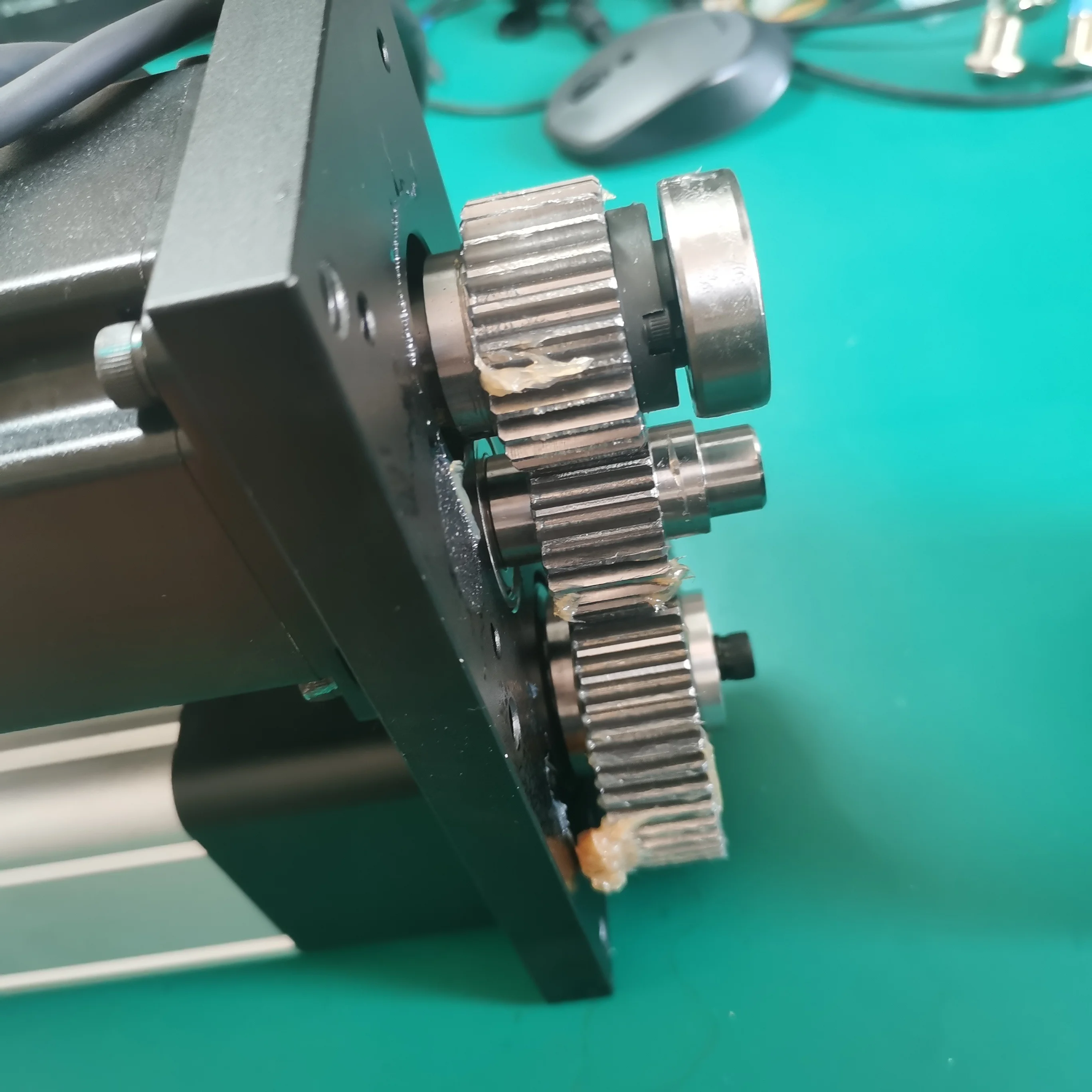 240v Ac Linear Actuator Linear Ruler 2000 mm with Servo Actuator 3000n