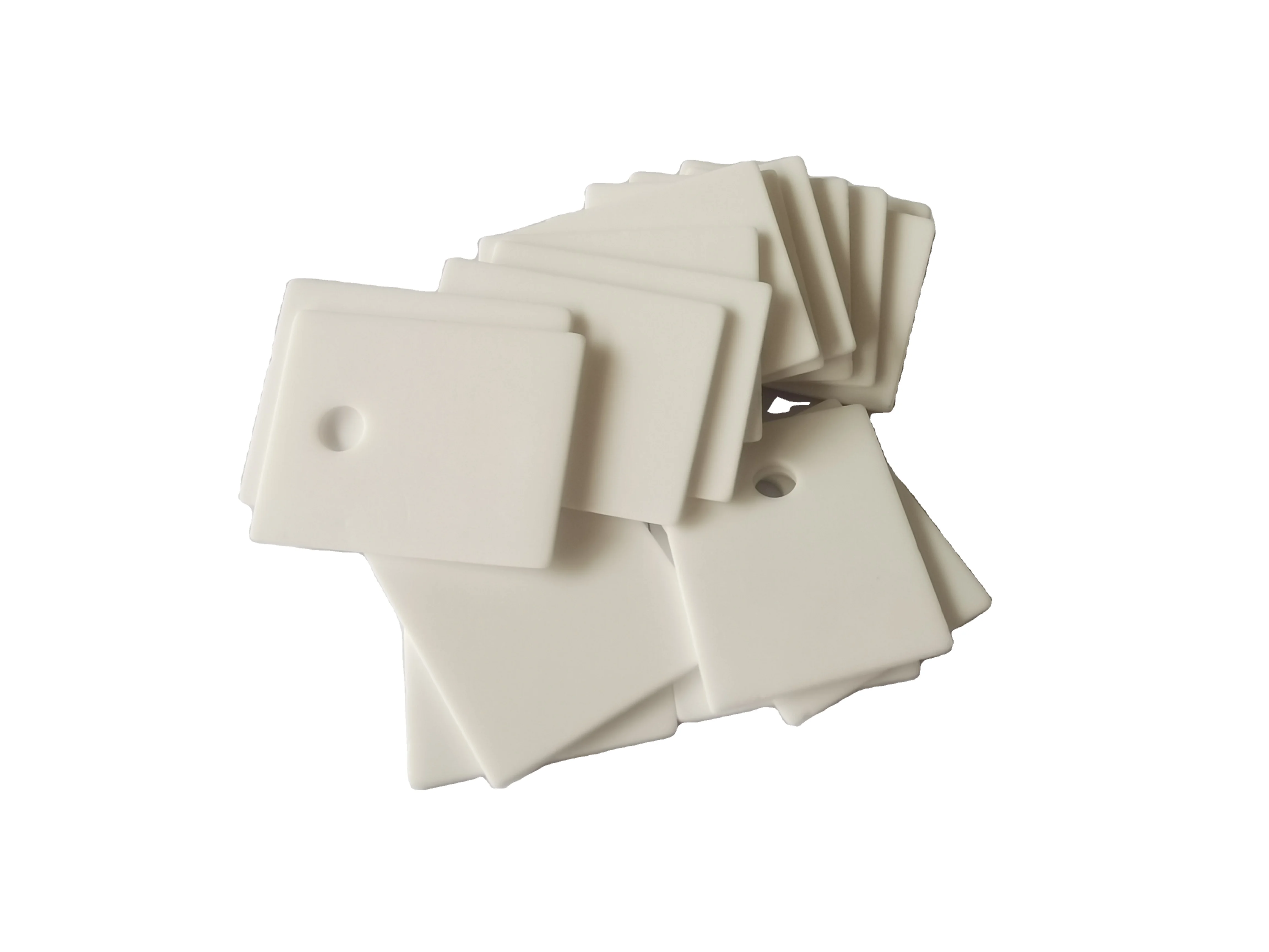 Customized Size GPU CPU Processor Mosfet Ceramics Substrate Insulator Porcelain Alumina Oxide Plate