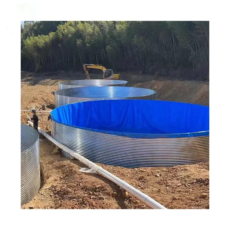 Factory Customized PVC Canvas Fish Tank Tarpaulin Fish Farming Transparent Canvas Outdoor Fish Pond