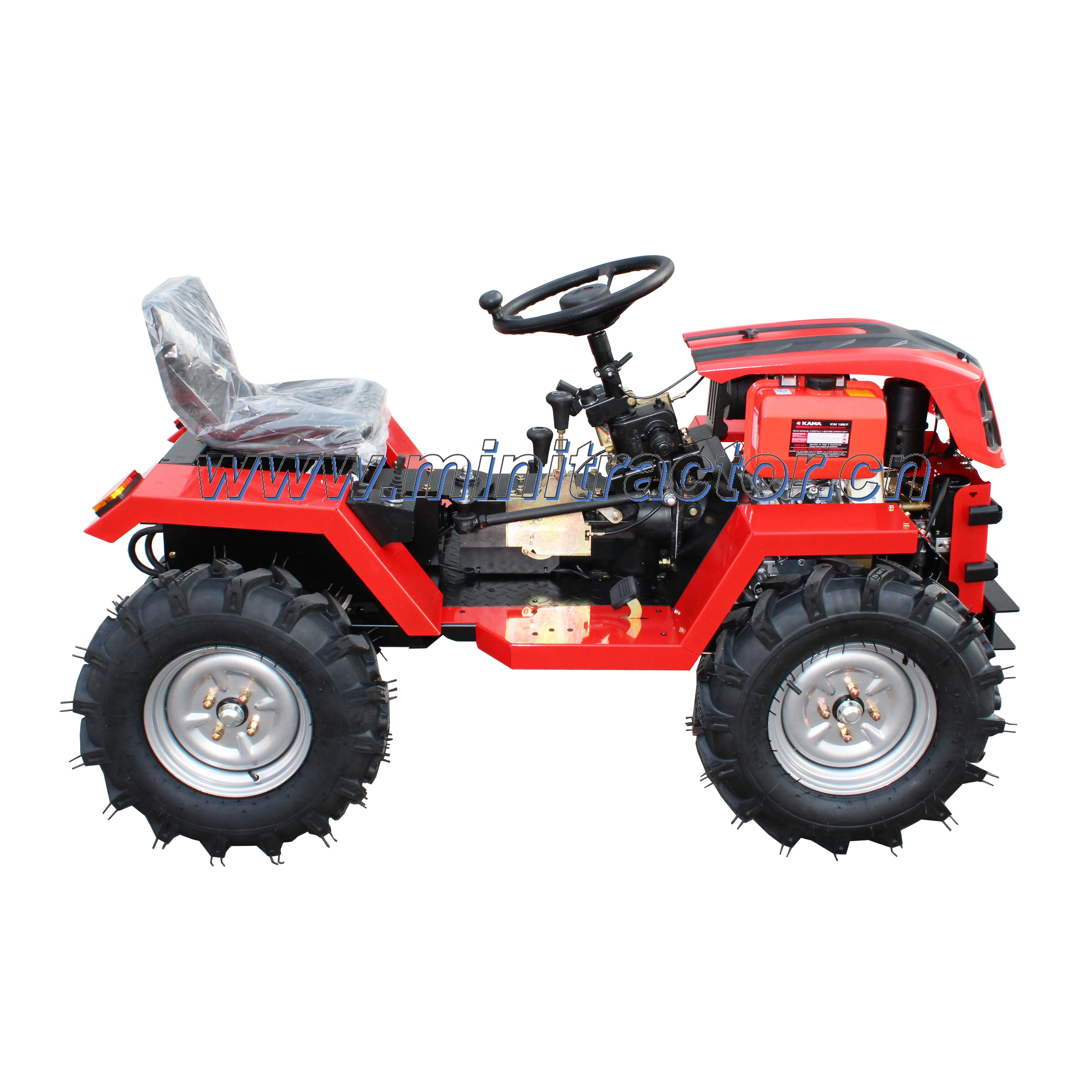 16HP 4WD Mini Garden Tractor with Engine Pump OEM Wholesale