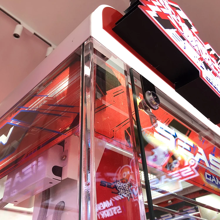 Coin Operate Claw Machine 1 Player II Toy Crane Claw Vending Game Machine for Family Entertainment