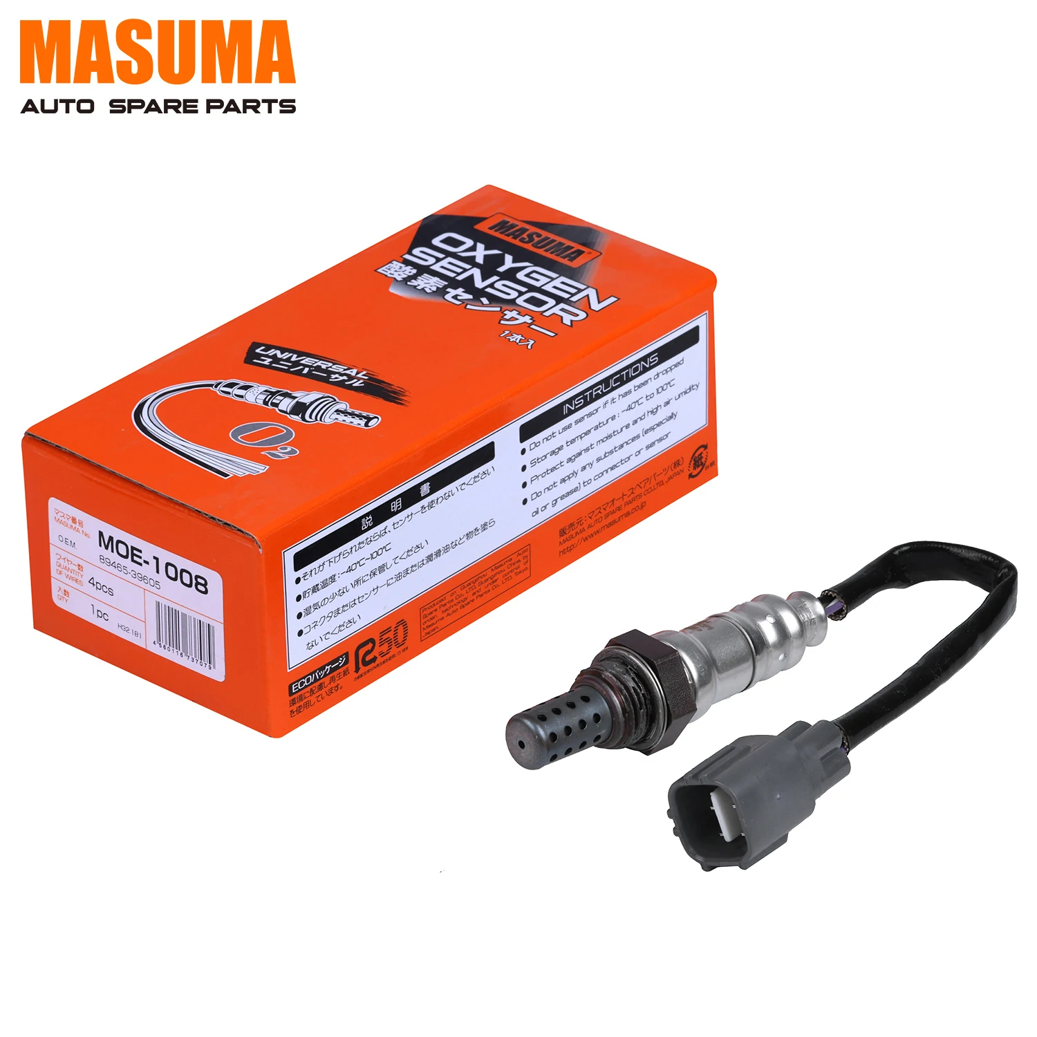 MOE-1008 MASUMA Auto Factory O2 Sensor for Toyota 4-RUNNER