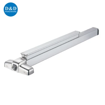 Surface Mounted Ss304 Aluminium Panic Door Push Bar Commercial Exit