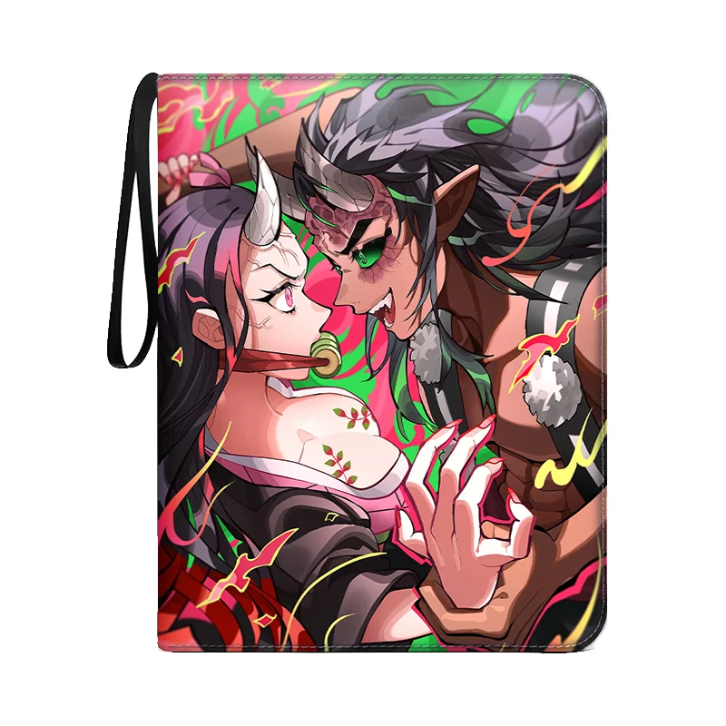 Custom 900 Pockets Anime Demon Slayer Haikyuu Blue Lock Cards Binder Album Book with Zipper for Game Collection Cards Holder Custom 900 Pockets Anime Demon Slayer Haikyuu Blue Lock Cards Binder Album Book with Zipper for Game Collection Cards Holder