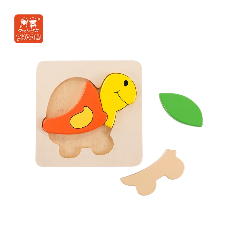 PHOOHI giocattoli Puzzle in legno per bambini-giocattoli educativi