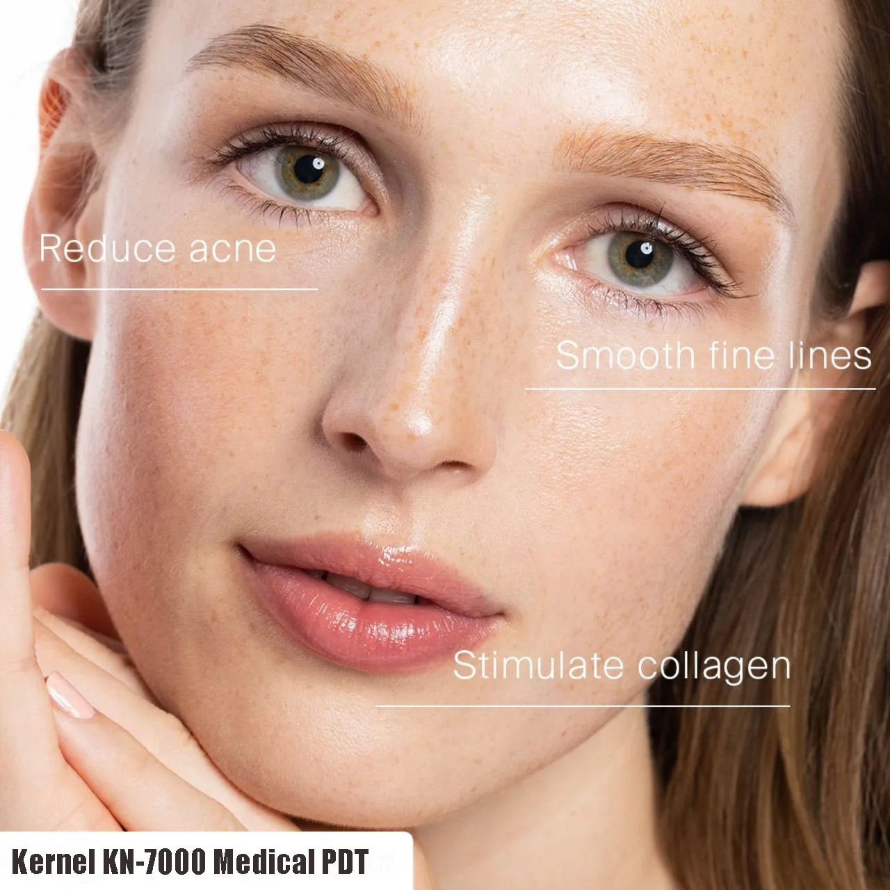 Kernel Hydraskincare PDT LED Light Photodynamic Facial Skin Care Rejuvenation Led Face Light Therapy