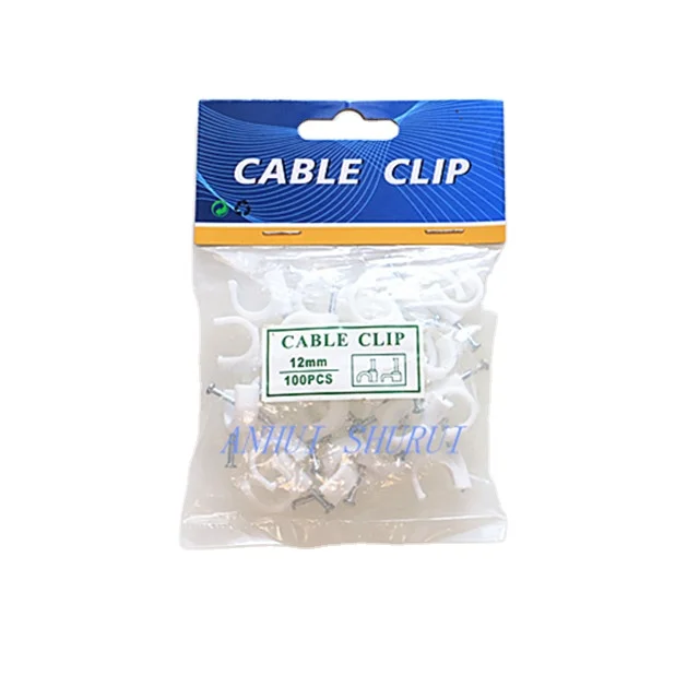 Most Popular 4mm 5mm 6mm Square Cable Clips/ Flat Cable Clips Buy