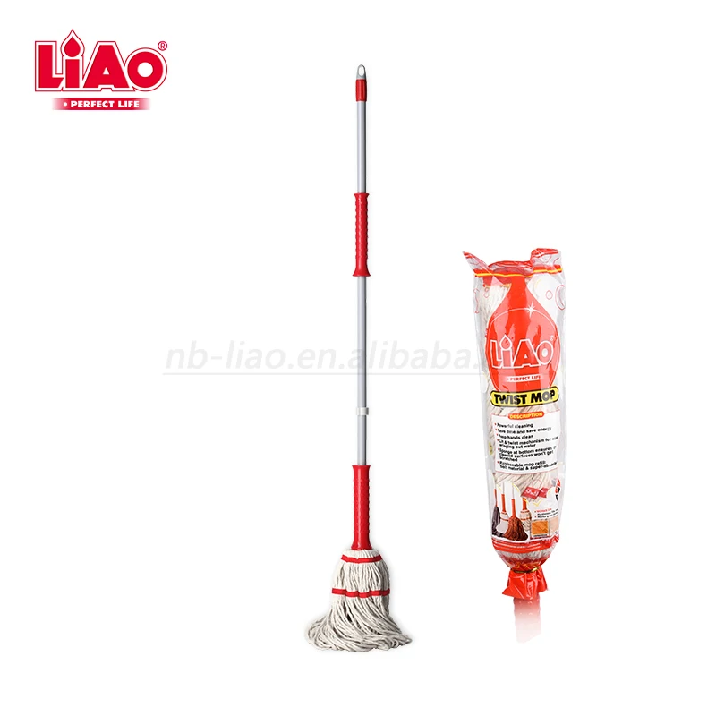 Buy Liao Wet Mop Floor Cleaning Cotton With Steel Stick Medium 1