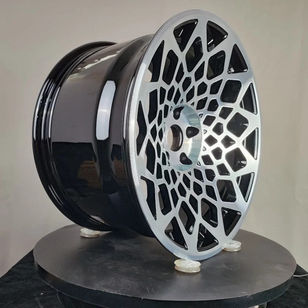 Pengzhen Fashion Monoblock Concave Mesh Design 5X120 Chinese Factory Forged 19 Inch Wheels for BMW