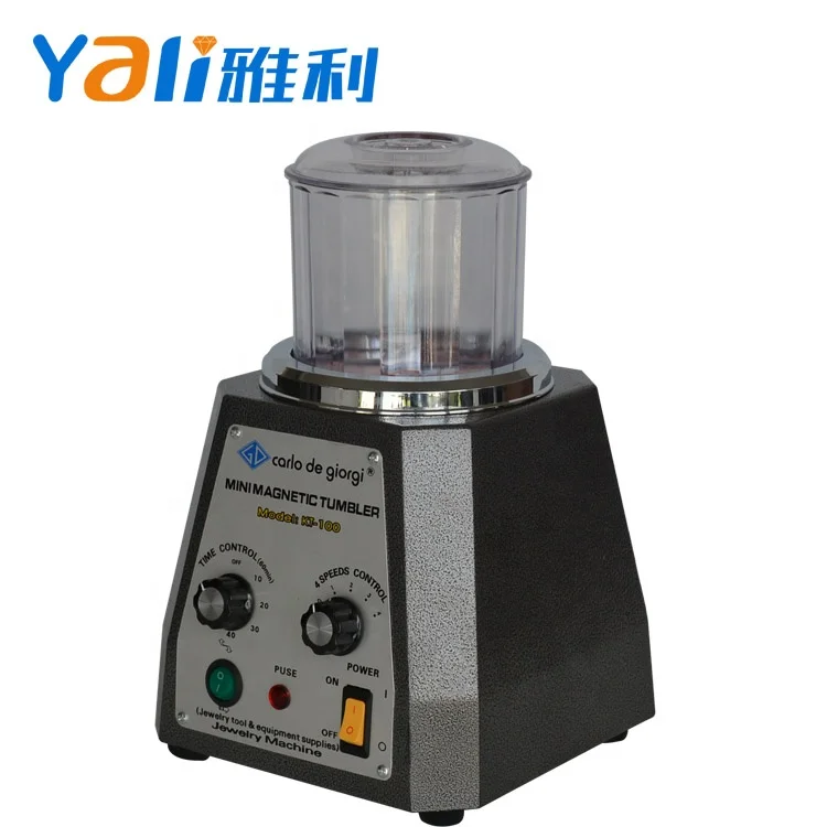 220V 200WミニKT-100磁気タンブラーポリッシャージュエリーバフ