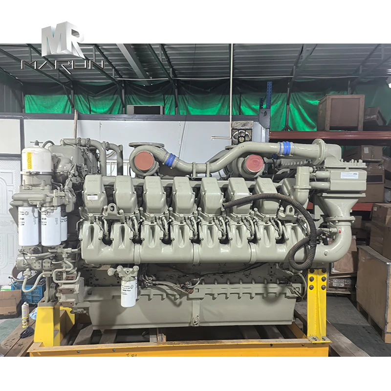 16V4000 Series Mining Construction Machine MTU4000  Diesel Engine Assembly 16V4000C21 Mining Machine Engine