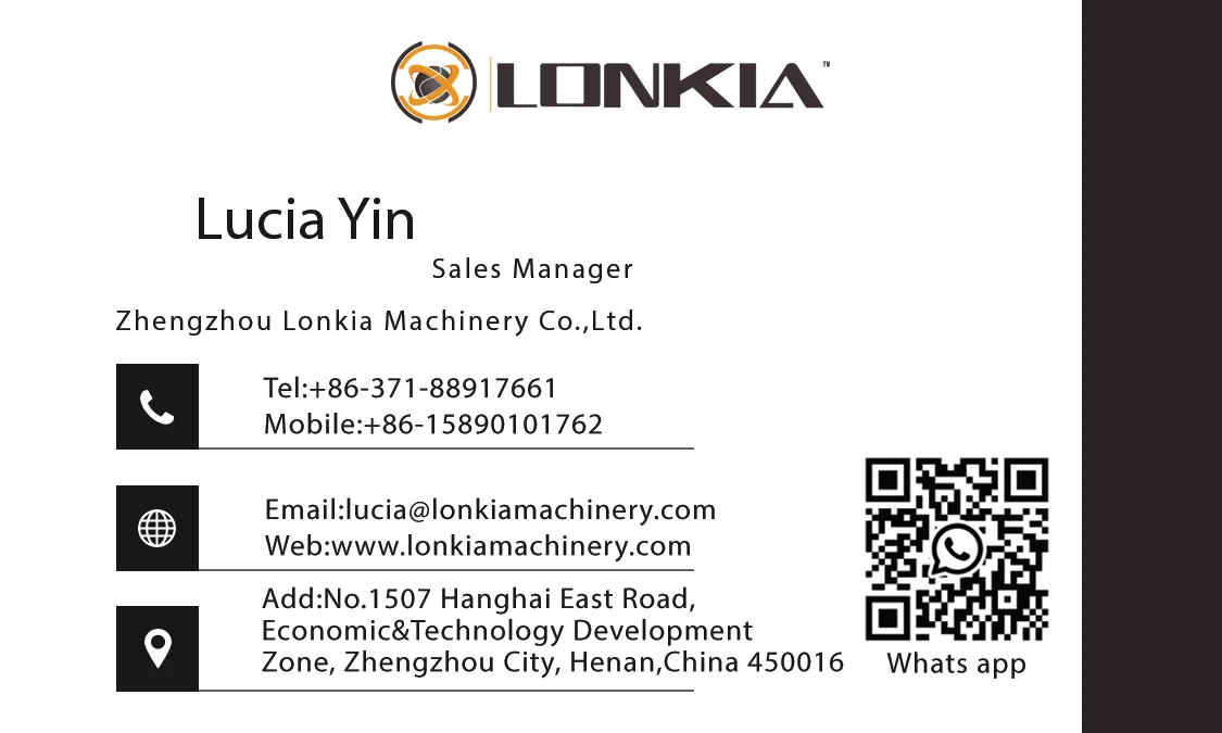 Lucia's name card
