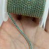 Gold Filled -Tiffany Blue CZ