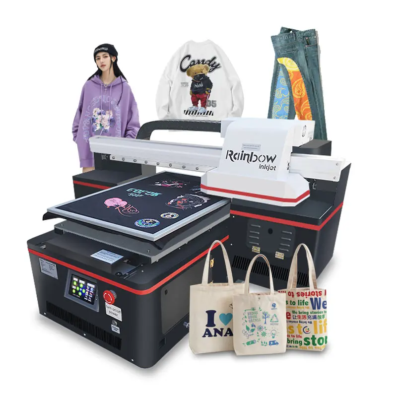 Fabric Ribbon Printer Dgt Direct to Garment Textile Printing Machine