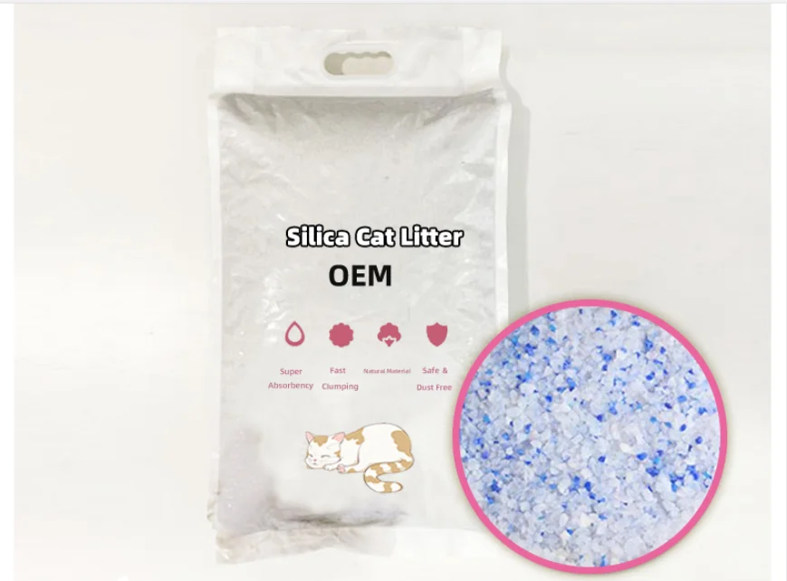 Hot Selling Cheap Silica Cat Litter Bulk Silica Crystal Easy Clean