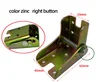 Botón derecho de zinc de color