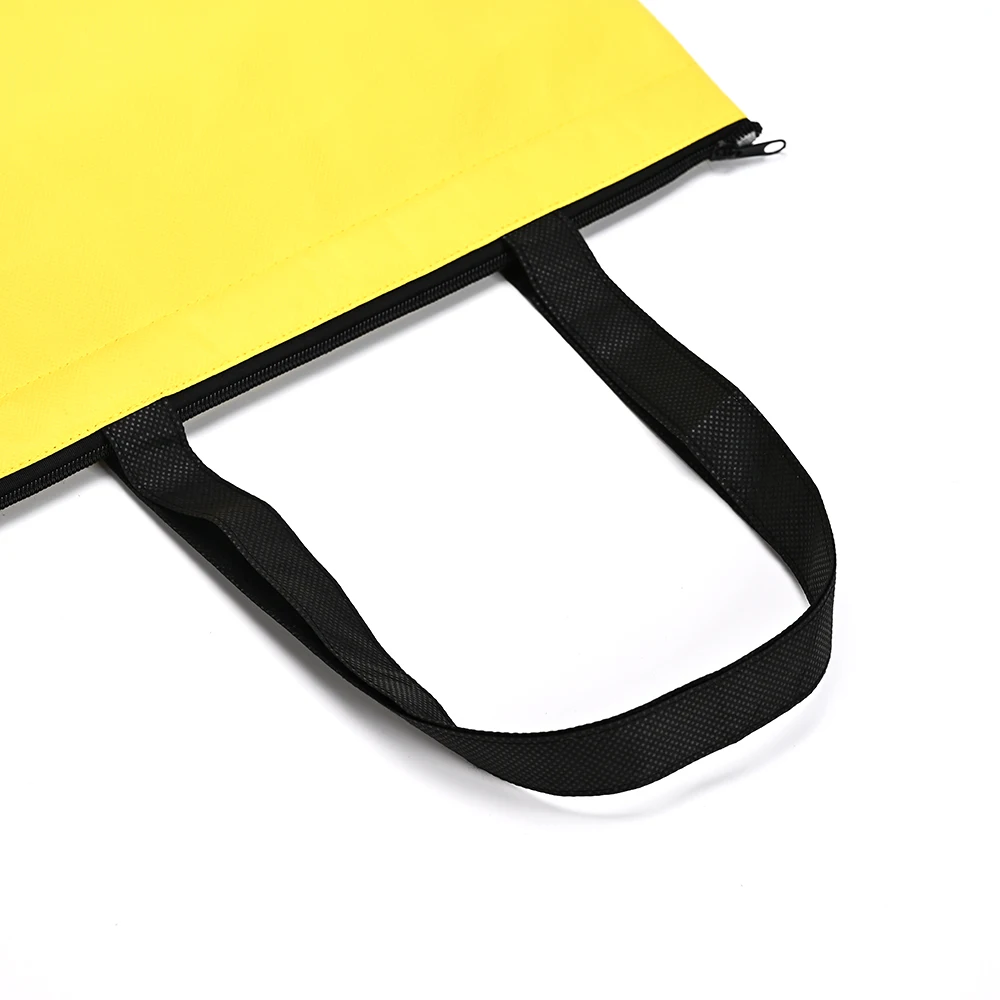 Custom Eco-Friendly Reusable RPET Material Foldable Tote Shopping Bag Fashionable Grocery Shopping Gift with Custom Logo factory