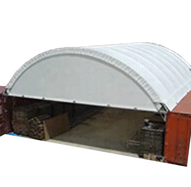 PVC Fabric Round Roof Dome Container Shelter