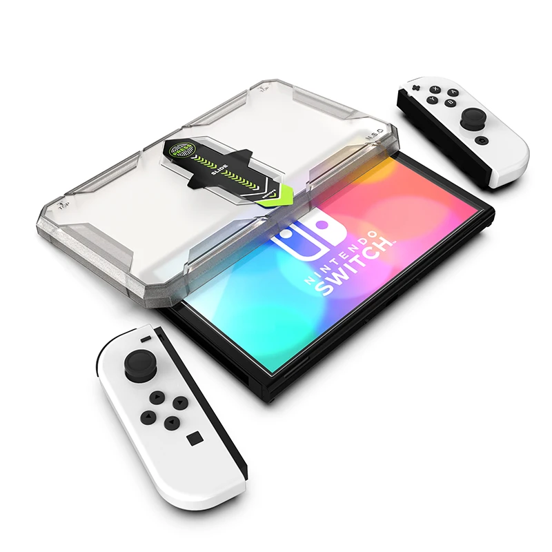 Защитная пленка для экрана Nintendo Switch OLED с закаленным стеклом 9H HD