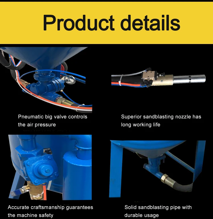 Vapor Blasting Price Mobile Machine Shot Equipment